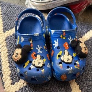 CROCS Kids Blue Cartoon Character Clogs
